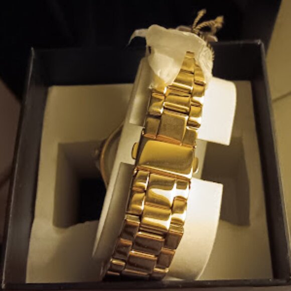 JUICY COUTURE GWEN ROSE GOLD CHRONOGRAPH WATCH~NEW - Picture 3 of 14